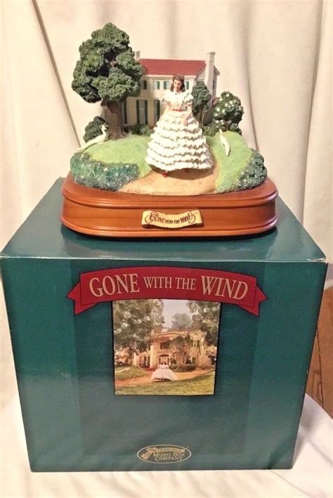 gone with the wind metal box|Gone With the Wind Music Box .